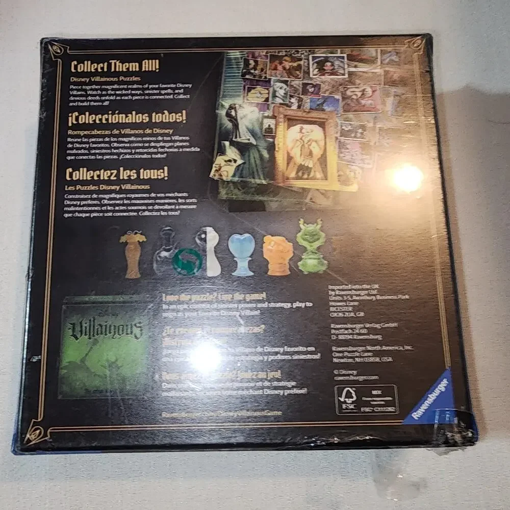 Disney villainous Gaston 1000 piece puzzle